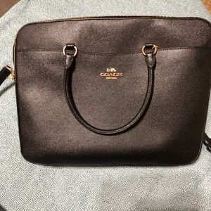 Coach laptop/briefcase bag
